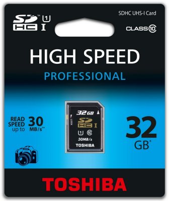 (SD-T032UHS1(BL5)   Toshiba,  SDHC UHS I  10, 32 