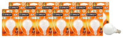    12  Ecowatt E14, P45, 5 , 2700 