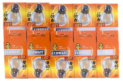    10  Ecowatt E27, P45, 4 , 2700 