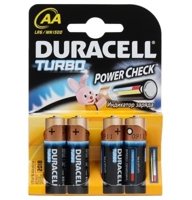  Duracell TURBO AA 4K (LR6)