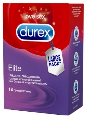   Durex Elite 18 .