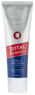   Global White Total Protection , fruit & mint 100 