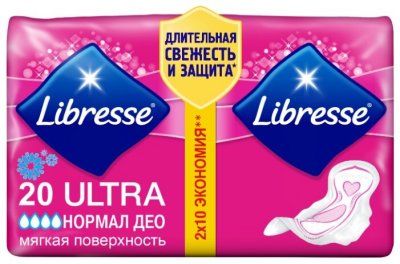 Libresse  Ultra Normal Deo    20 .