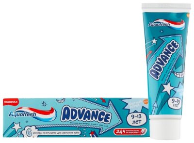   Aquafresh Advanced 9-12  75 