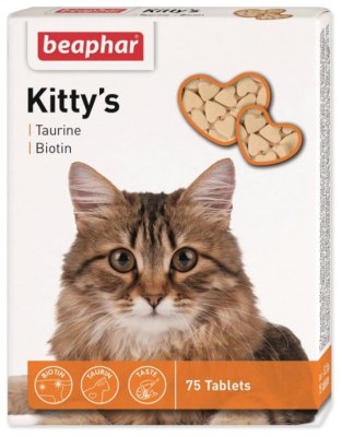    Beaphar Kitty's Taurine + Biotin 75 .