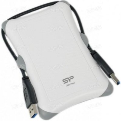    Silicon Power (SP010TBPHDA30S3W) Armor A30 USB3.0 Portable 2.5" HDD 1Tb EXT (RT