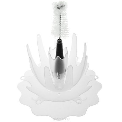    Splash Bottle Dryer,  Translucent