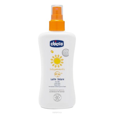 Chicco    "Baby Moments", SPF 50+,  12 , 150 