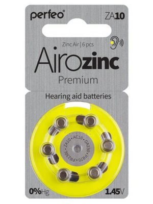  Perfeo ZA10/6BL Airozinc Premium (6 )