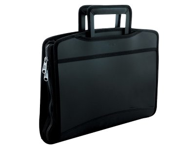  Berlingo Silk Touch A4 380x280x45mm Black ADb_04031