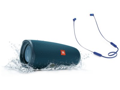  JBL Charge 4 Blue + T110BT Blue