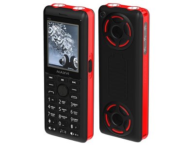   Maxvi P20 Black-Red