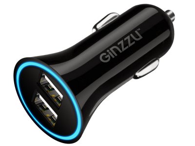   Ginzzu 2xUSB 2.4A GA-4012UB