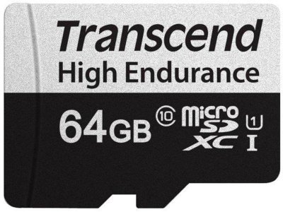   64Gb - Transcend High Endurance MicroSDXC 350V TS64GUSD350V (!)