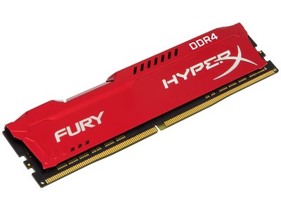   Kingston HyperX Fury Red DDR4 DIMM 3466MHz PC4-27700 CL19 - 16Gb HX434C19FR/16