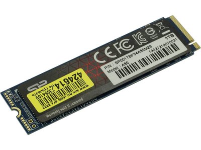  1Tb - Silicon Power PCIe Gen3x4 P34A80 SP001TBP34A80M28