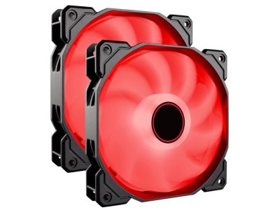  Corsair AF140 LED Red Dual Pack CO-9050089-WW