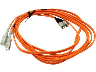   VCOM Optical Patch Cord FC-SC UPC Duplex 3m VDU102-3M