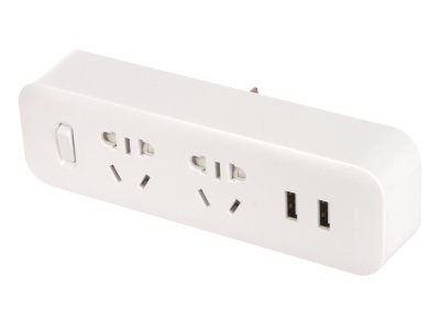  Xiaomi Mi Power Strip Sockets 2 USB 2 White NRB4022CN