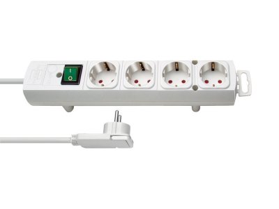  Brennenstuhl Comfort Line 4 Sockets 2m White 1153120100