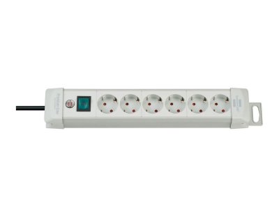  Brennenstuhl 6 Sockets 3m White 1955560100