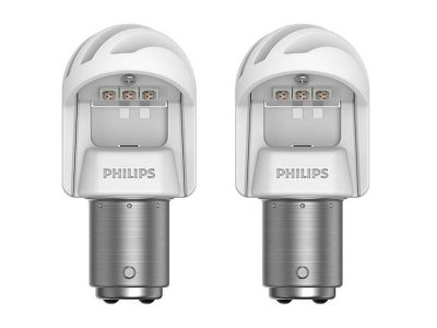  Philips X-treme Ultinon LED P21/5W 12V-LED 1.9/0.3W BAY15d Red (2 ) 11499XURX2