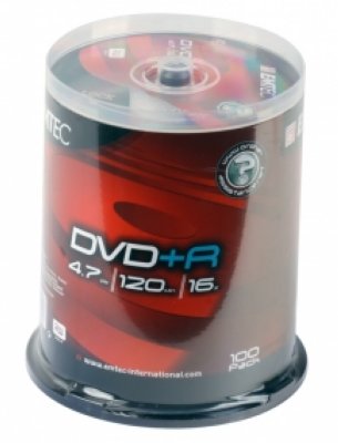  DVD+R Emtec 4.7 Gb, 16x, Cake Box (100), (100