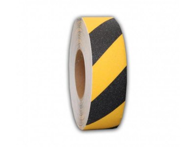    ,   Basic 50mm x 18.3m Black-Yellow MAWR0501