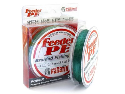  Fanatik Feeder PE X4 (#1,0) 0.16mm 140m Green FPEX414010G