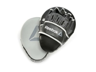   Reebok Retail Hook and Jab Pads Grey RSCB-11150GR