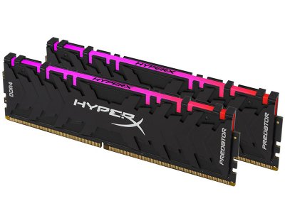   Kingston HyperX Predator RGB DDR4 DIMM 3000MHz PC4-24000 CL15 - 16Gb KIT (2x8Gb) HX430