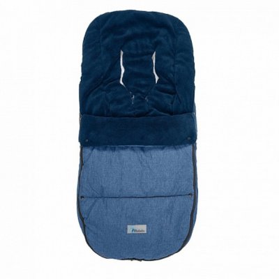  ALTABEBE MT2280-LP Lambskin-Bugaboo Footmuff Navy Blue 62