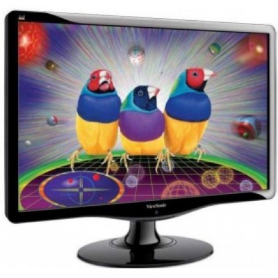  18.5" Viewsonic VA1931WMA-LED   1366x768 (LED)   5ms   D-SUB   Spks   Black