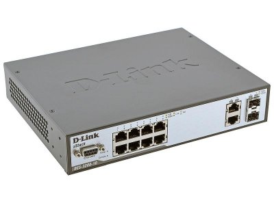 D-Link DES-3200-10   2   8  UTP 10/100 + 2 - 10/100/1