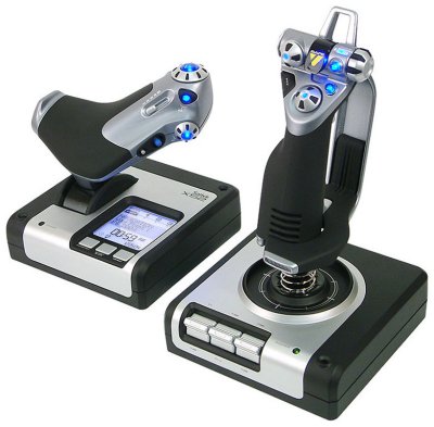   PC Saitek X52 Pro Flight Control System (9 ., 2x 8 .., throttle, USB) (PS34)