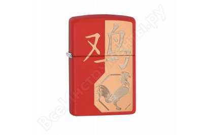  Zippo Classic   Red Matte 29259