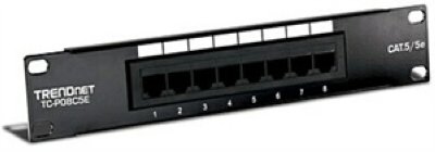  TRENDnet TC-P08C5E 8- 10""   UTP RJ-45 5e 