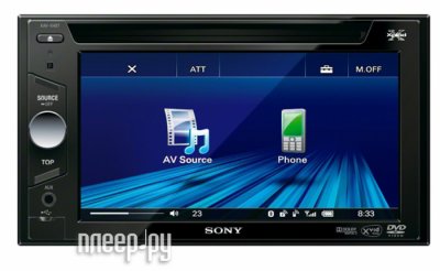  DVD Sony XAV-64BT USB, 6.1" LCD