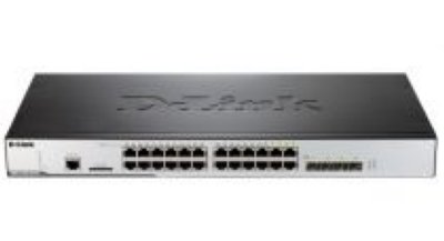 D-link DWS-3160-24TC  20x10/100/1000Base-T, 4x Combo Mini GBIC (SFP) /1000Base-T, 