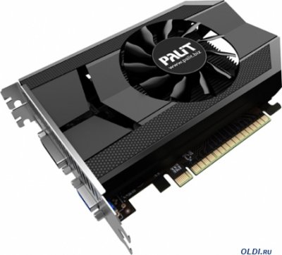 Palit GeForce GTX 650 Ti  PCI-E 1Gb GDDR5 128bit 28nm DVI(HDCP)/Mini HDMI/VGA RTL (NE5X65T