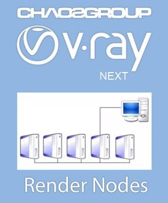 Chaos Group V-Ray Next Render Node license, Annual Rental, , ,  31 