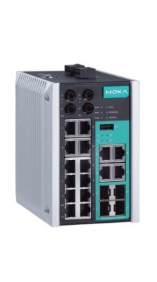  MOXA EDS-518E-MM-ST-4GTXSFP-T