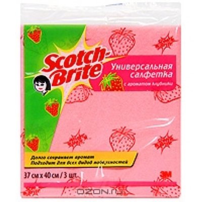    "Scotch-Brite",   , 3 