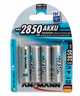  Ansmann AA 2850 mAh Professional Ni-MH Digital (4 )