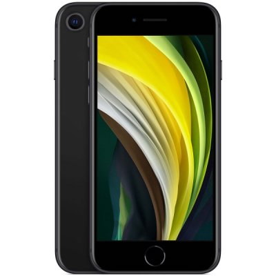  Apple iPhone SE 2020 64GB Black (MX9R2RU/A)