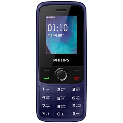   Philips Xenium E117 Navy Blue