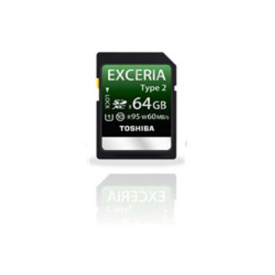   (THNSU64-GAA2(BL4)   Toshiba,  SDXC UHS I  10, 64 