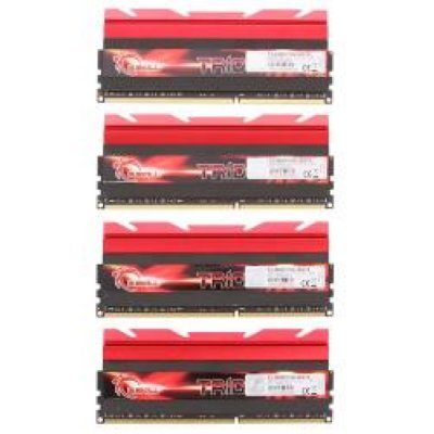   G.Skill TridentX (F3-2400C10Q-32GTX) DDR-III DIMM 32Gb KIT 4*8Gb (PC3-19200) CL10