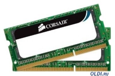   SO-DIMM DDR-III Corsair 16Gb 1333MHz PC-10600 (CMSO16GX3M2A1333C9) 2*8 KIT