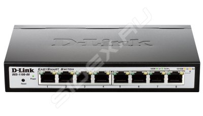  D-LINK DGS-1100-08    EasySmart  8  10BASE-T/100